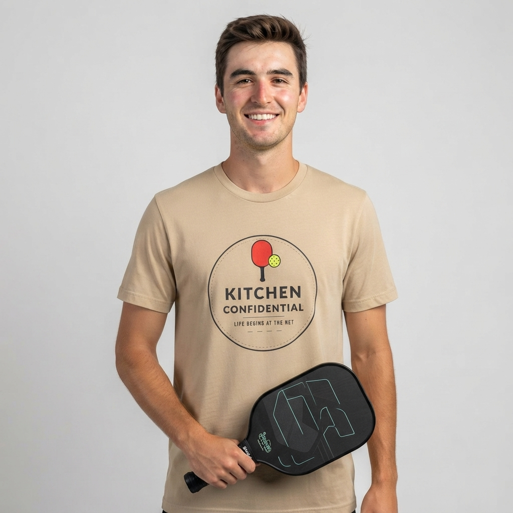 Kitchen Confidential T-Shirt — Culinary Logo Tee